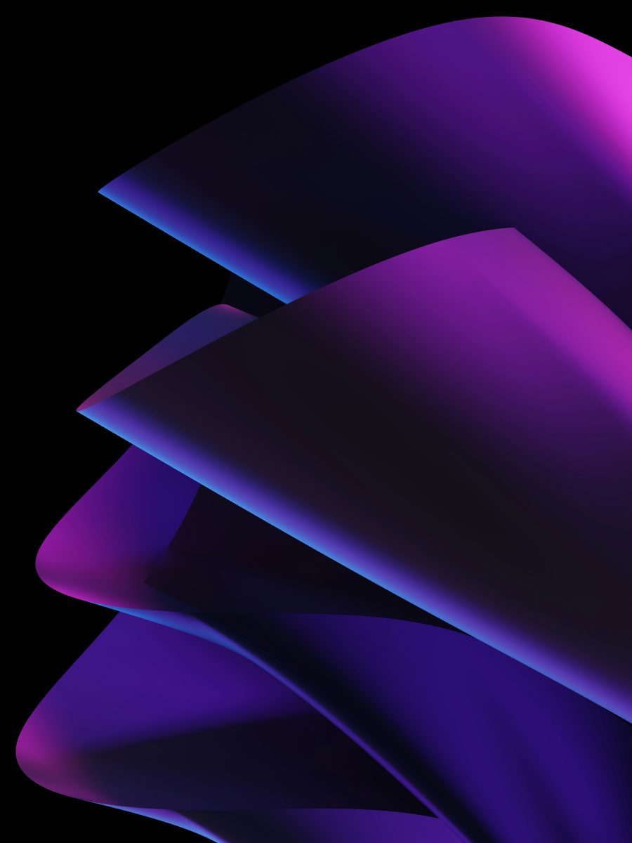Abstract purple layers